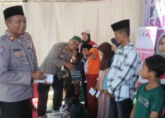 Polrestabes Semarang Santuni 130 Anak Yatim, Wujudkan Bhayangkara yang Humanis dan Dekat dengan Masyarakat