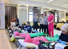 Setetes Darah untuk Kemanusiaan, Polrestabes Semarang Gelar Donor Darah Sambut Hari Bhayangkara ke-80