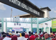 Ratusan Warga Desa Winong Musdes, Desak Hentikan “Kriminalisasi” Kades Terkait Aset Tanah Bengkok Tahun 1991
